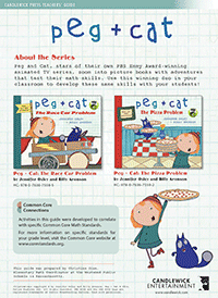 Peg + Cat: The Race Car Problem Math Activities Teaching Guide