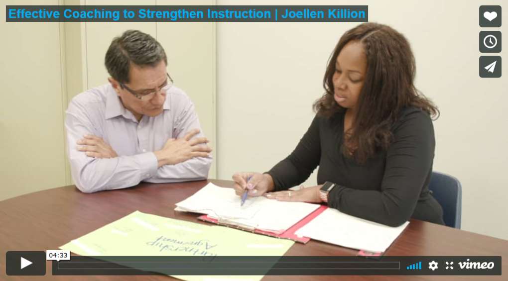 Effective Coaching to Strengthen Instruction