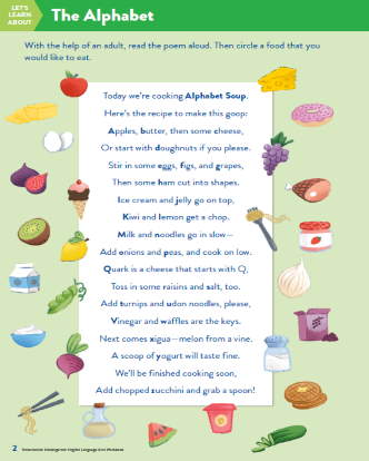 TinkerActive ELA Activity Lesson: The Alphabet (Grade K)