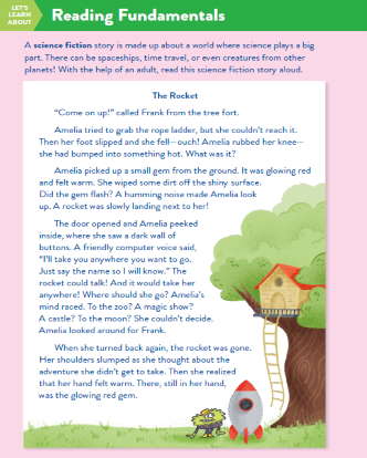 TinkerActive ELA Activity Lesson: Reading Fundamentals (Grade K)
