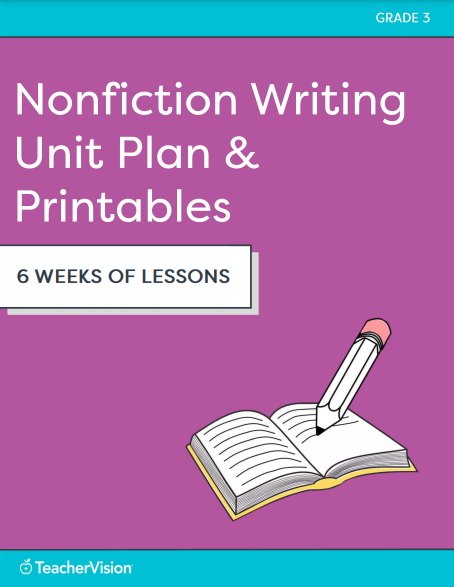 Grade 3 Nonfiction Unit Plan & Printables