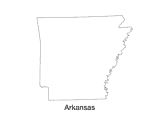 Arkansas State Map