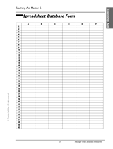Spreadsheet Database Form