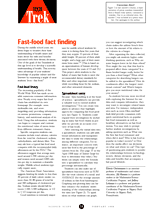 Fast-Food Fact Finding