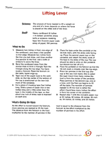 Lifting Lever Part I