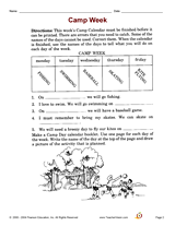 Camp Week
