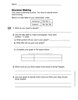 Data and Graphs: Decision Making Skills (Gr. 3)