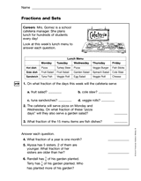 Fractions and Sets (Gr. 3)