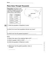Place Value through Thousands (Gr. 3)