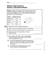 Adding Four-Digit Numbers: Choose a Calculation Method (Gr. 3)