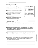 Metric System: Exploring Capacity (Gr. 4)