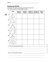 Exploring Solids (Gr. 5)