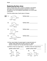 Exploring Surface Area (Gr. 5)