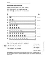 Patterns in Numbers: Counting to 10 (Gr. 1)