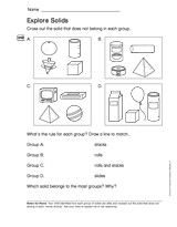 Explore Solids (Gr. 1)