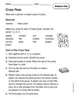 Science Fun: Crazy Peas