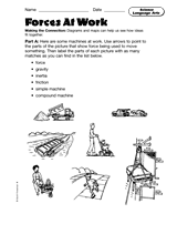 Science and Language Arts: Forces at Work