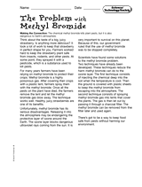 Science, Technology, and Society: The Problem with Methyl Bromide