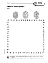 Explore Activity: Explore Fingerprints