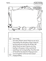 Being Healthy: Family Activity