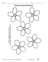 Short Vowel Flowers