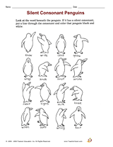 Silent Consonant Penguins