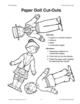 Paper Doll Cut-Outs