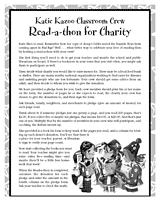 Katie Kazoo Classroom Crew: Read-a-thon for Charity
