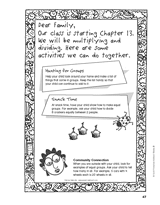 Family Activities: Multiplying and Dividing