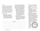 Time Management Tips for Students (Grades K-2)