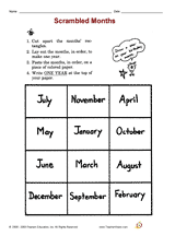 Scrambled Months