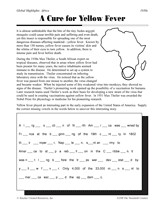 A Cure for Yellow Fever