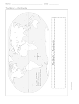 Map of Continents
