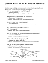 Question Words