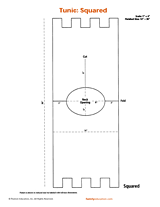 Squared Tunic Costume Pattern