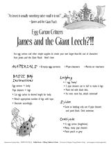 Egg Carton Critters