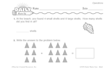 Math Warm-Up 64 for Gr. 1 & 2: Operations