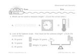 Math Warm-Up 149 for Gr. 1 & 2: Measurement & Geometry