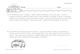 Math Warm-Up 96 for Gr. 3 & 4: Operations