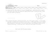 Math Warm-Up 67 for Gr. 5 & 6: Operations