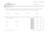 Math Warm-Up 6 for Gr. 5 & 6: Numbers and Numeration