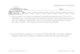 Math Warm-Up 133 for Gr. 5 & 6: Measurement & Geometry