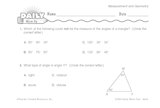 Math Warm-Up 146 for Gr. 5 & 6: Measurement & Geometry