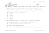 Math Warm-Up 194 for Gr. 5 & 6: Graphs, Data & Probability