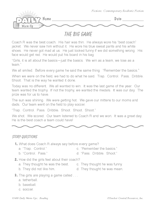 Reading Warm-Up 124 for Gr. 1 & 2: Contemporary Realistic Fiction