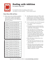 Dealing with Addition Card Games
