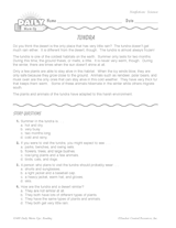Science Reading Warm-Up: Tundra