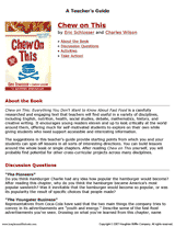 Chew on This Teacher's Guide