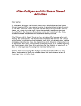Mike Mulligan and His Steam Shovel Activities