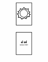 Dora the Explorer Spanish Flash Cards: Weather Terms
